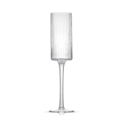 Ribbed Champagne Glass - Set of 2